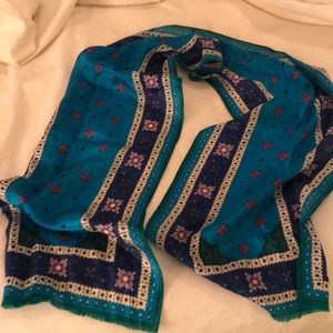 Vibrant Silk Scarf